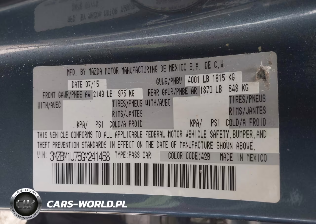 2016 Mazda Mazda3 I Sport VIN:3MZBM1U75GM241468 - 9