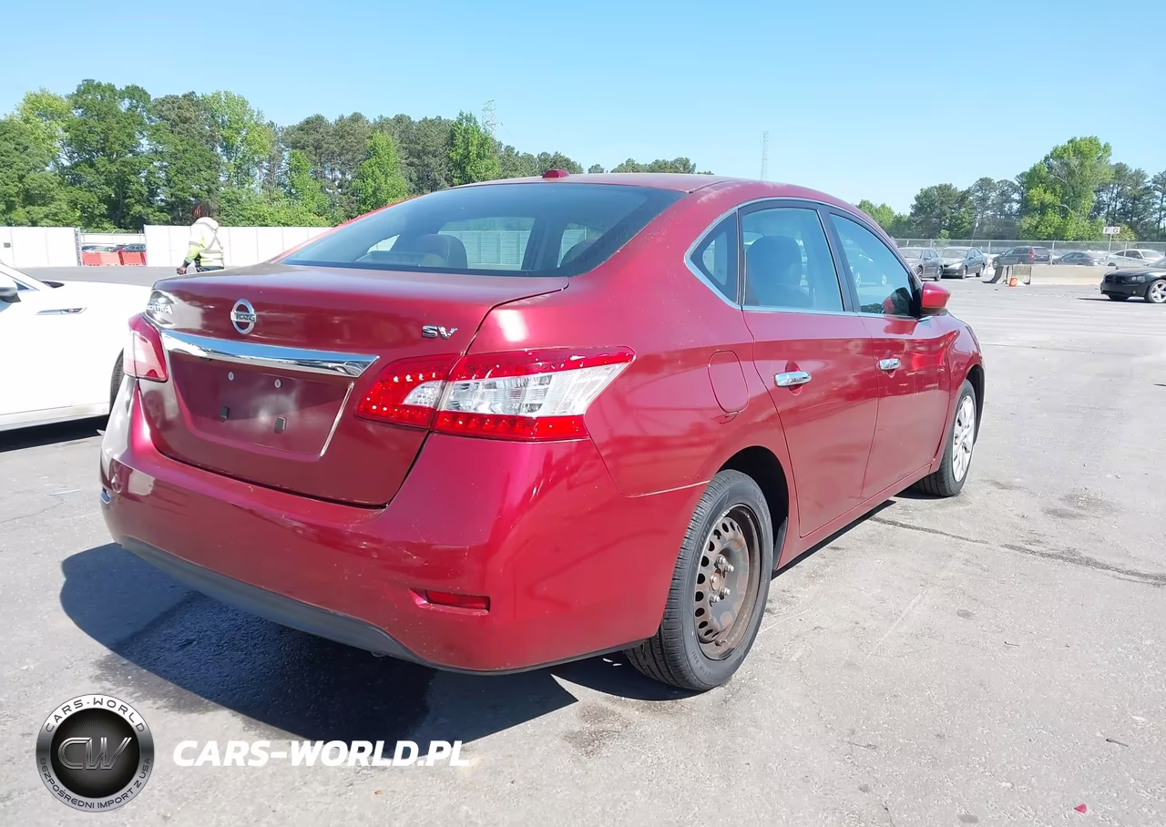 2015 Nissan Sentra Fe+ S-S-Sl-Sr-Sv VIN:3N1AB7AP5FY249978 - 4