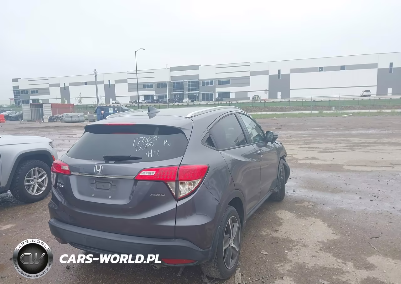 2022 Honda Hr-V Awd Ex VIN:3CZRU6H55NM705048 - 4