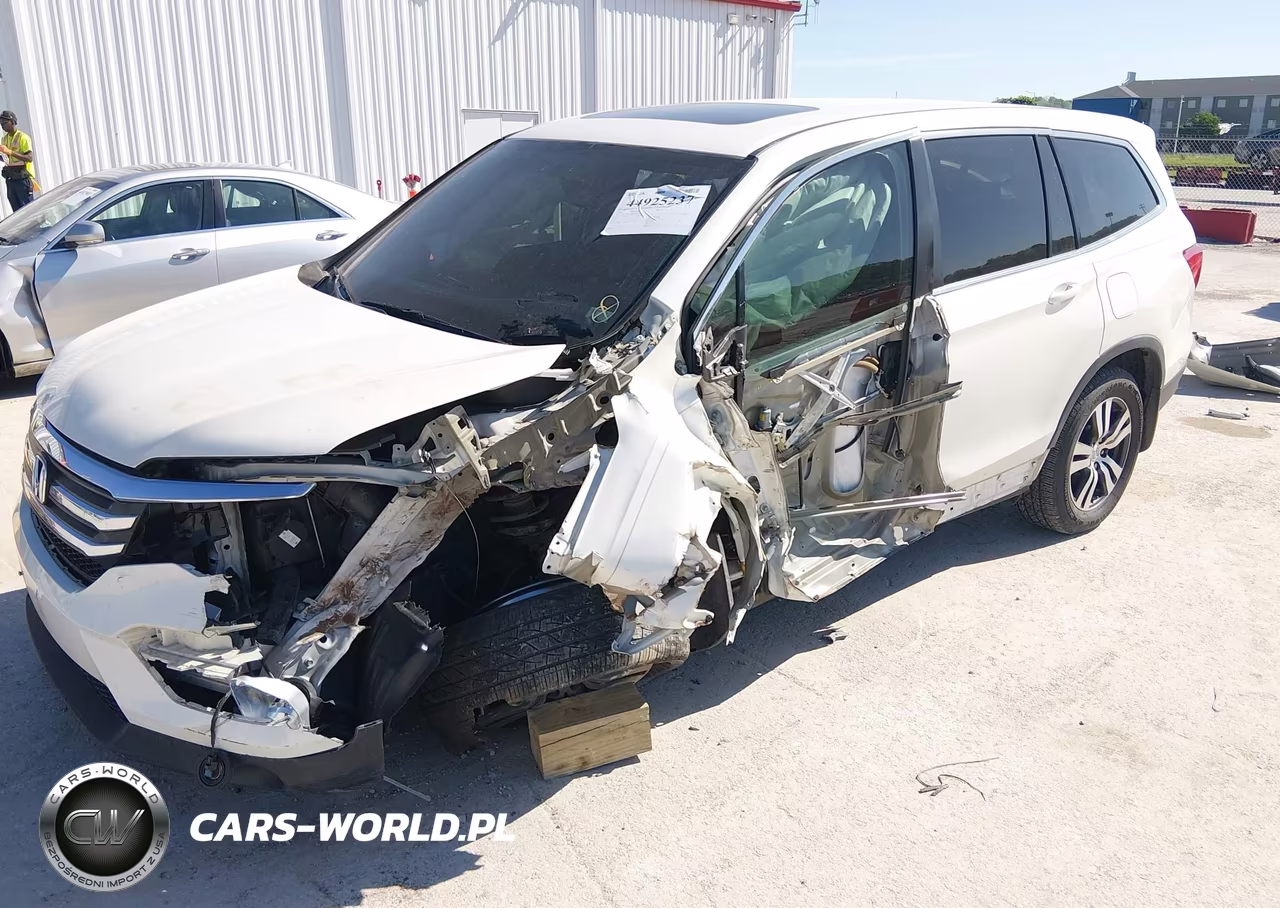 2017 Honda Pilot Ex-L VIN:5FNYF6H52HB049783 - 2