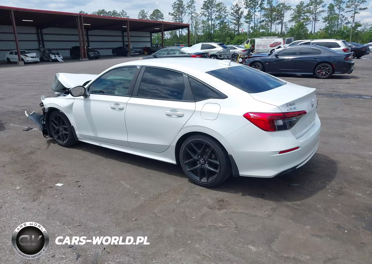 2022 Honda Civic Sport VIN:2HGFE2F59NH549551 - 3