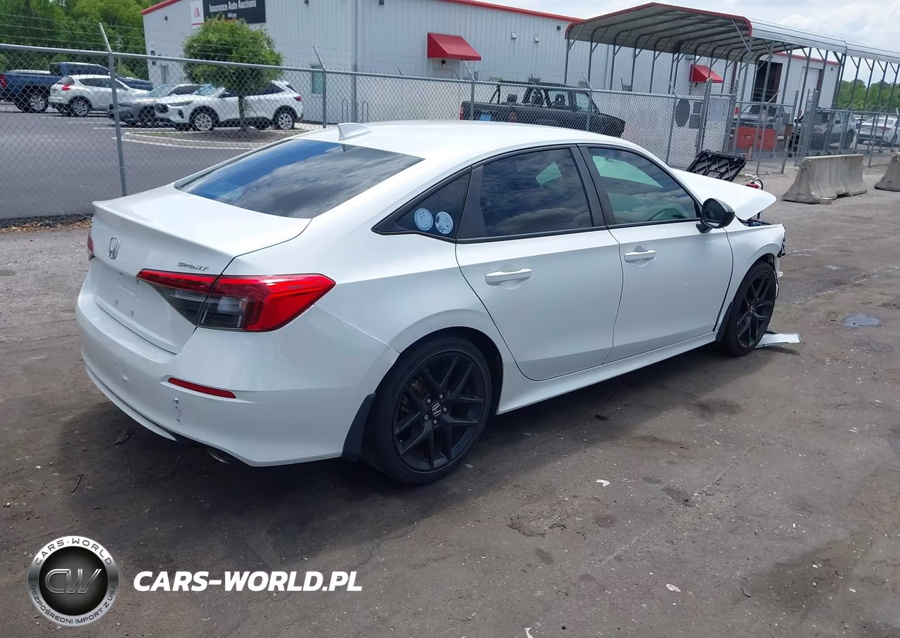 2022 Honda Civic Sport VIN:2HGFE2F59NH549551 - 4
