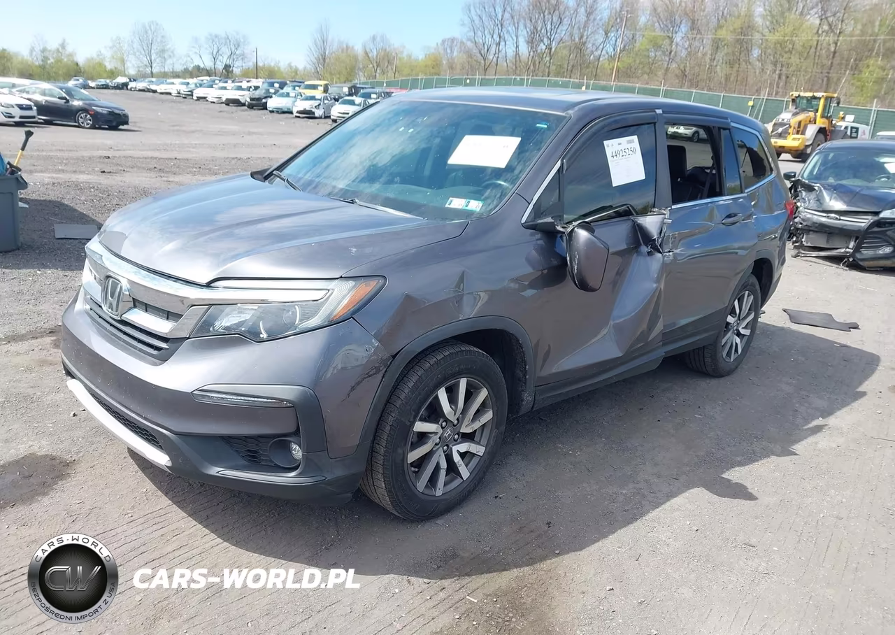 2019 Honda Pilot Ex-L VIN:5FNYF6H52KB059852 - 2