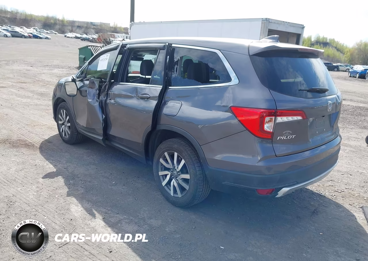 2019 Honda Pilot Ex-L VIN:5FNYF6H52KB059852 - 3