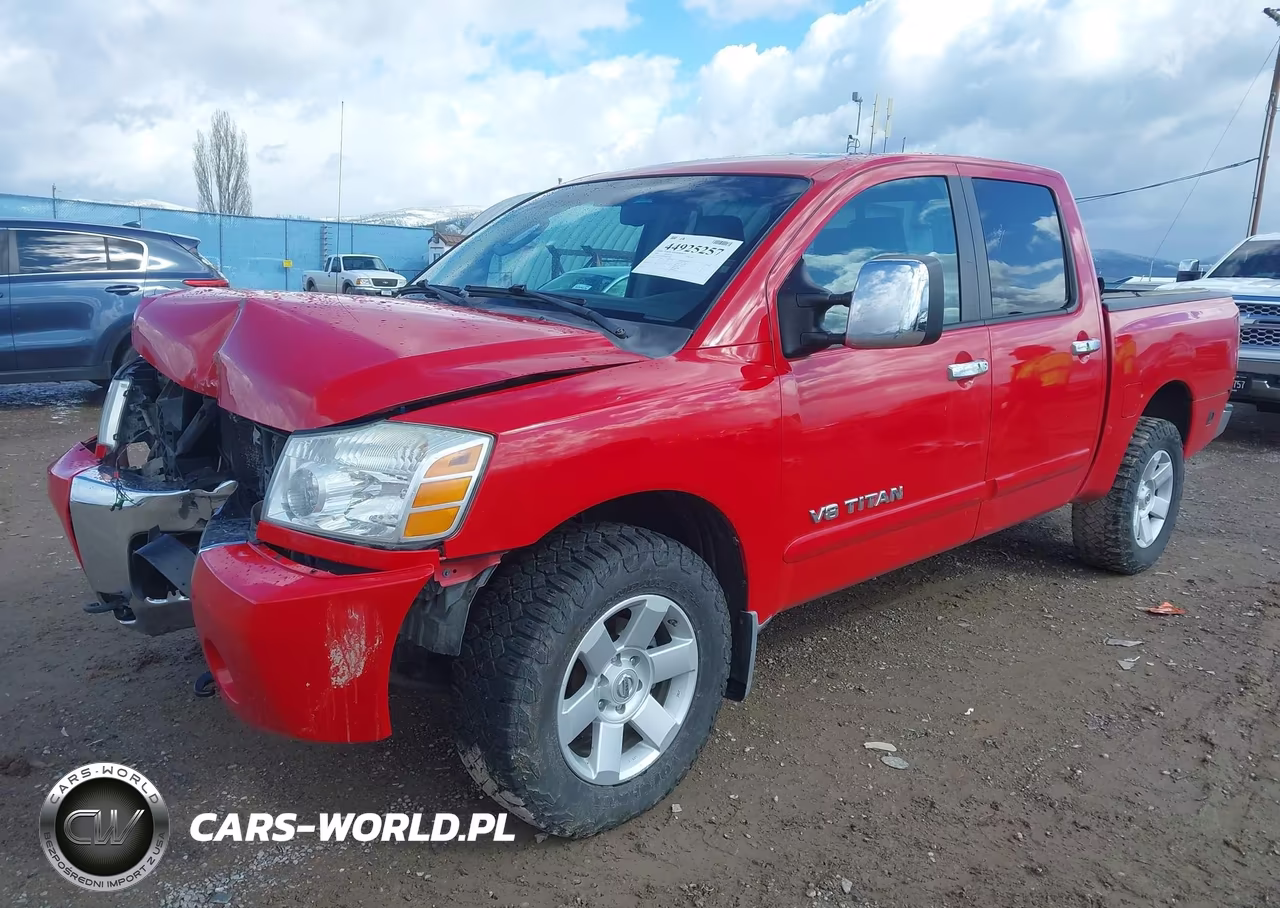 2006 Nissan Titan Le VIN:1N6AA07B26N510108 - 2