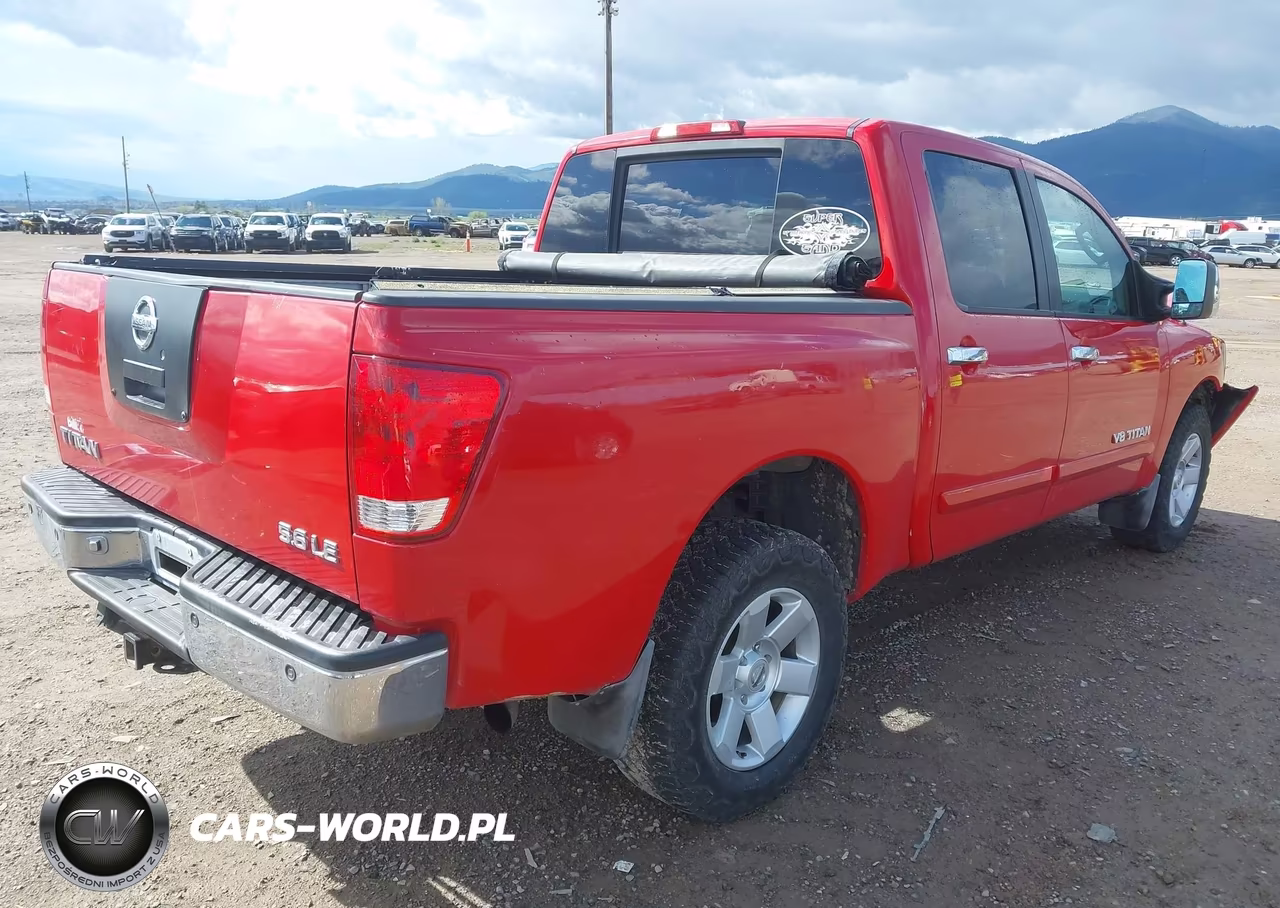 2006 Nissan Titan Le VIN:1N6AA07B26N510108 - 4