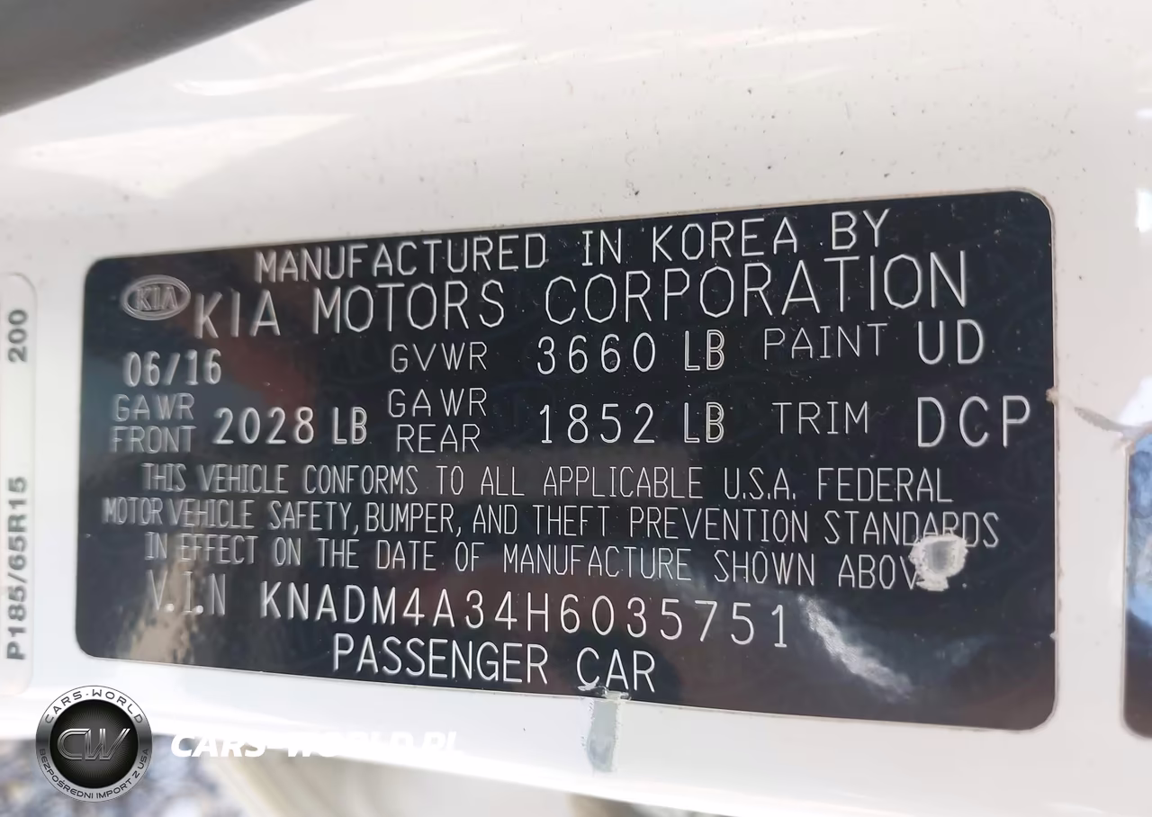 2017 Kia Rio Lx VIN:KNADM4A34H6035751 - 9