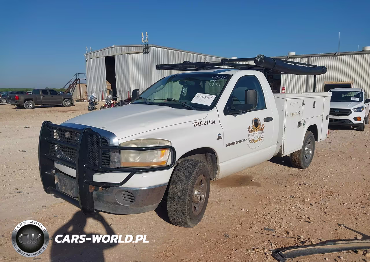 2006 Dodge Ram 2500 Slt-Sport VIN:3D7KR26C16G215134 - 2