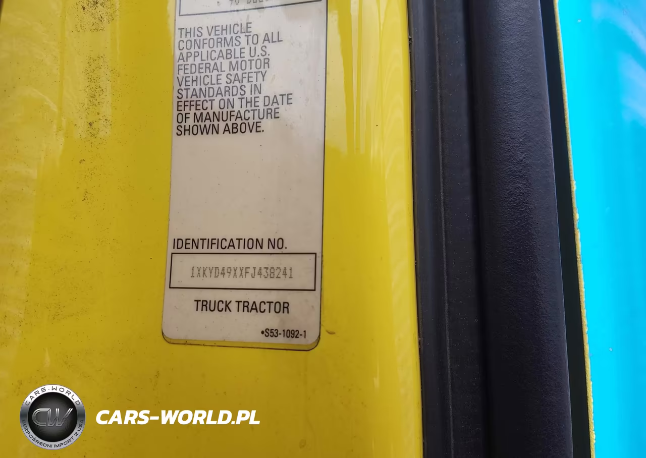2015 Kenworth Construction T680 VIN:1XKYD49XXFJ438241 - 8