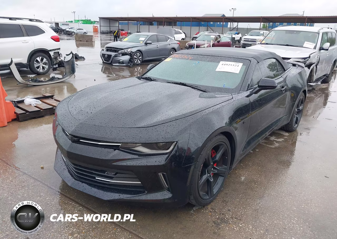 2016 Chevrolet Camaro 2Lt VIN:1G1FD3DS9G0185552 - 2