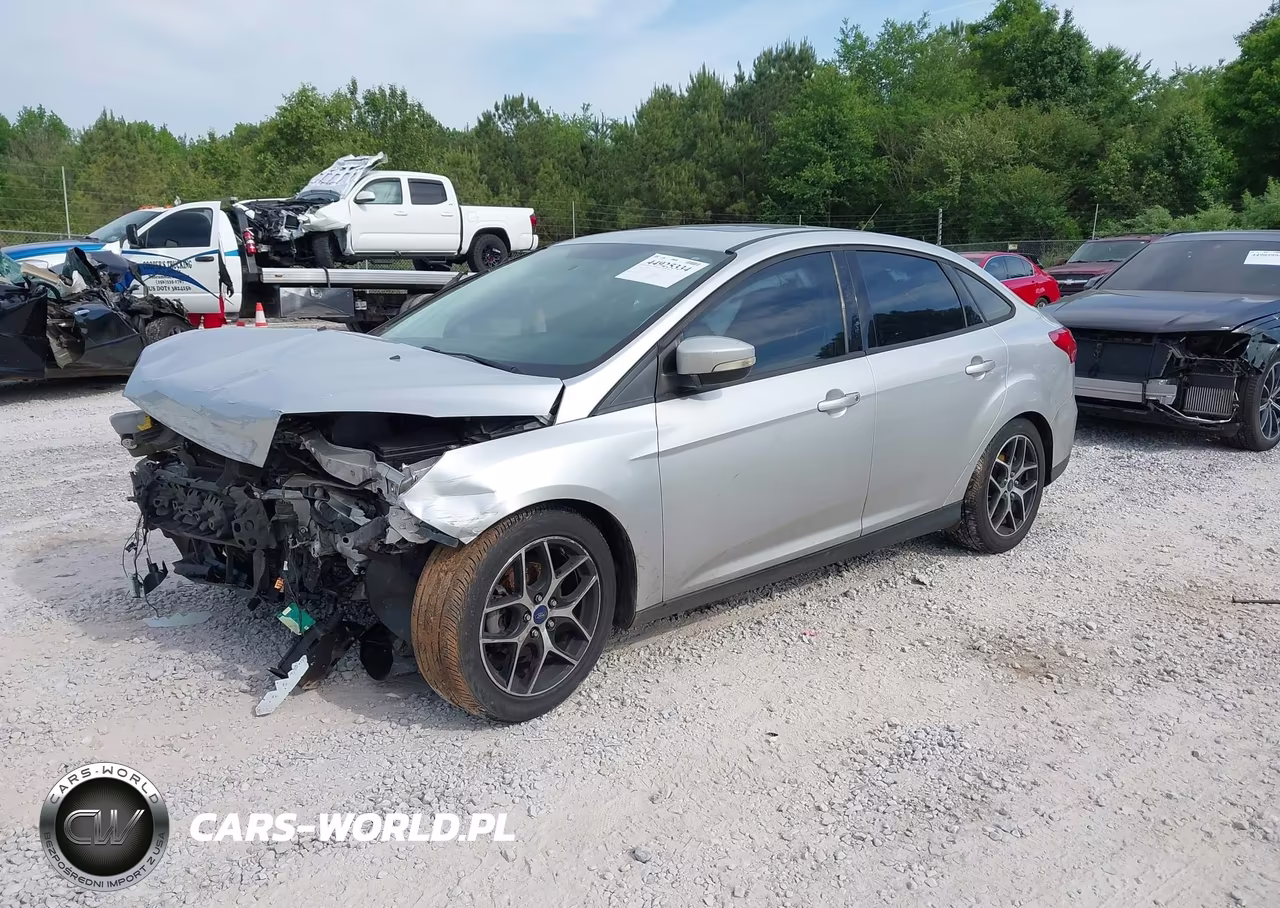 2018 Ford Focus Sel VIN:1FADP3H24JL201300 - 2