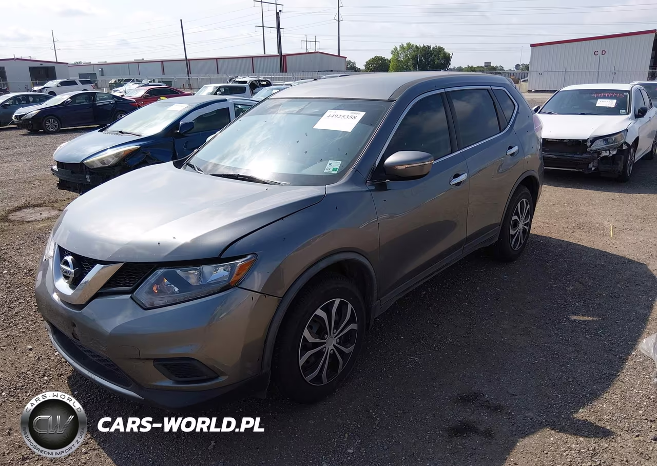 2015 Nissan Rogue S VIN:KNMAT2MT6FP540805 - 2