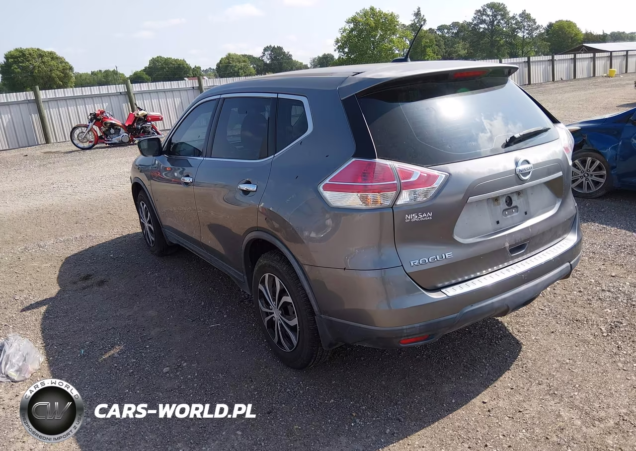 2015 Nissan Rogue S VIN:KNMAT2MT6FP540805 - 3