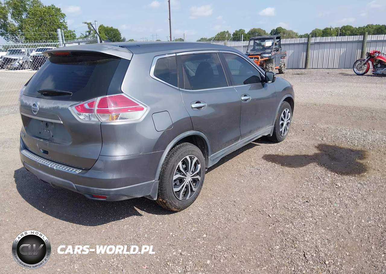 2015 Nissan Rogue S VIN:KNMAT2MT6FP540805 - 4