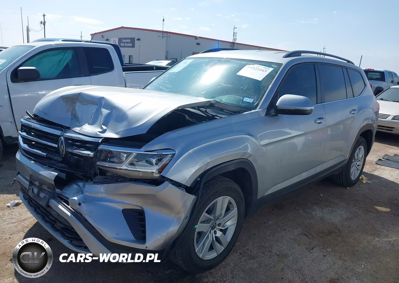 2021 Volkswagen Atlas 2.0T S VIN:1V2AP2CA1MC591832 - 2