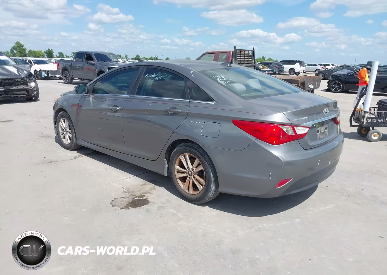 2014 Hyundai Sonata Gls VIN:5NPEB4AC9EH924608 - 3