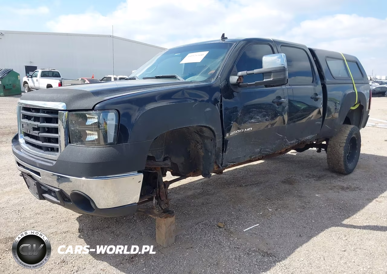 2007 GMC Sierra 2500Hd Slt VIN:1GTHK23K27F560406 - 2