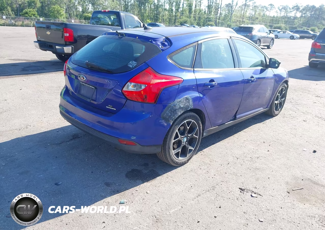 2013 Ford Focus Se VIN:1FADP3K24DL217414 - 4