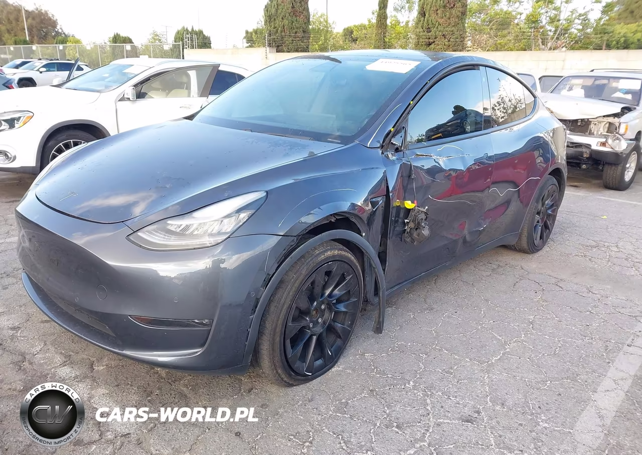 2020 Tesla Model Y Long Range Dual Motor All-Wheel Drive VIN:5YJYGDEE8LF058356 - 2