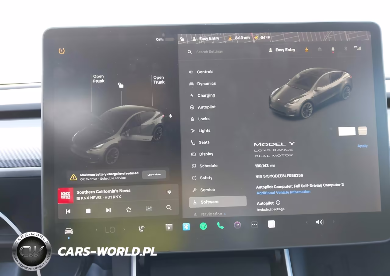 2020 Tesla Model Y Long Range Dual Motor All-Wheel Drive VIN:5YJYGDEE8LF058356 - 7