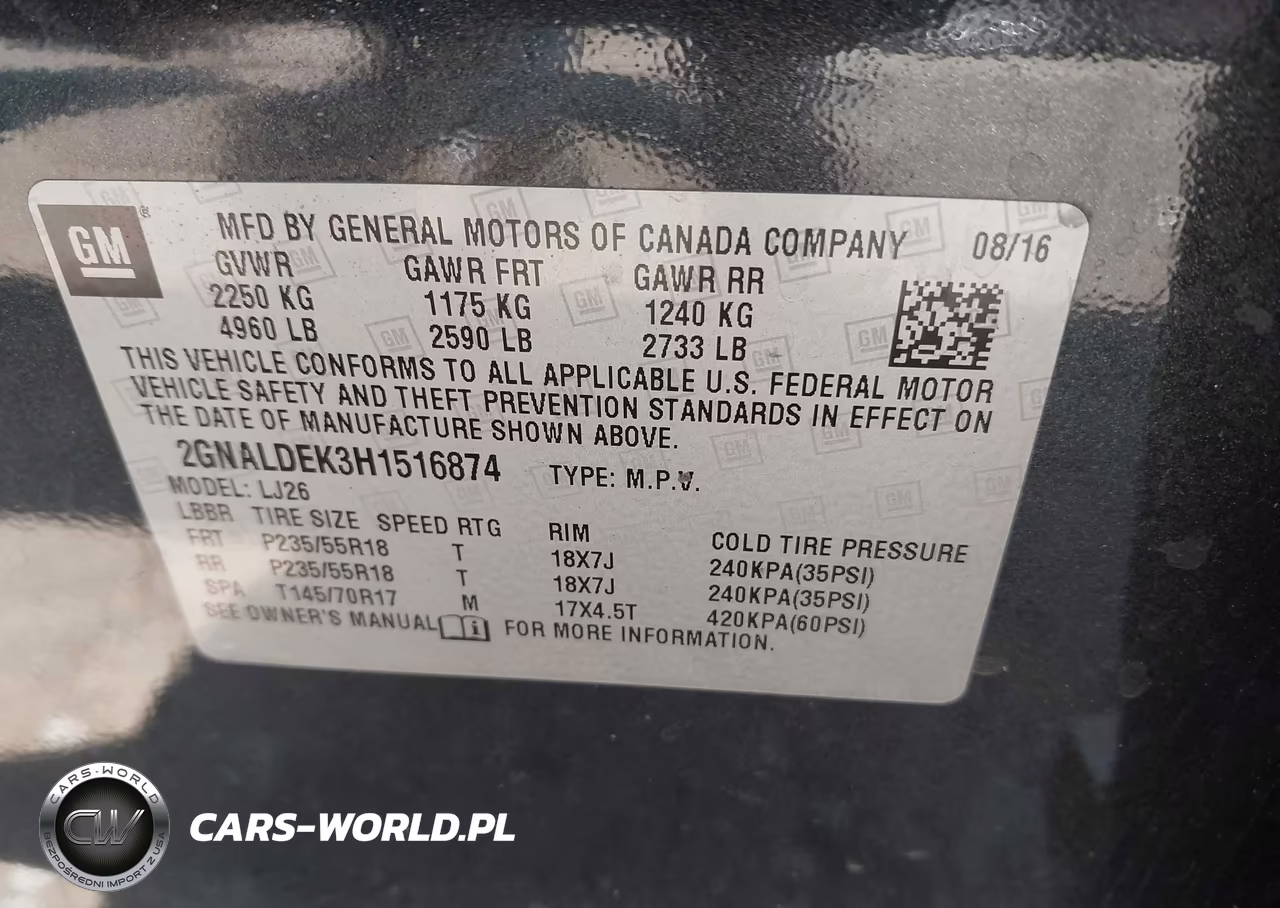 2017 Chevrolet Equinox Premier VIN:2GNALDEK3H1516874 - 9