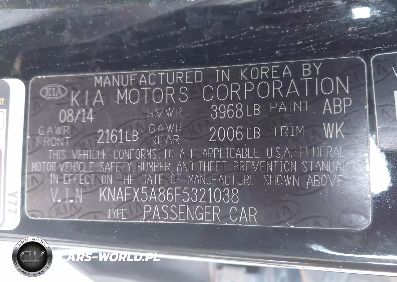 2015 Kia Forte Ex VIN:KNAFX5A86F5321038 - 9
