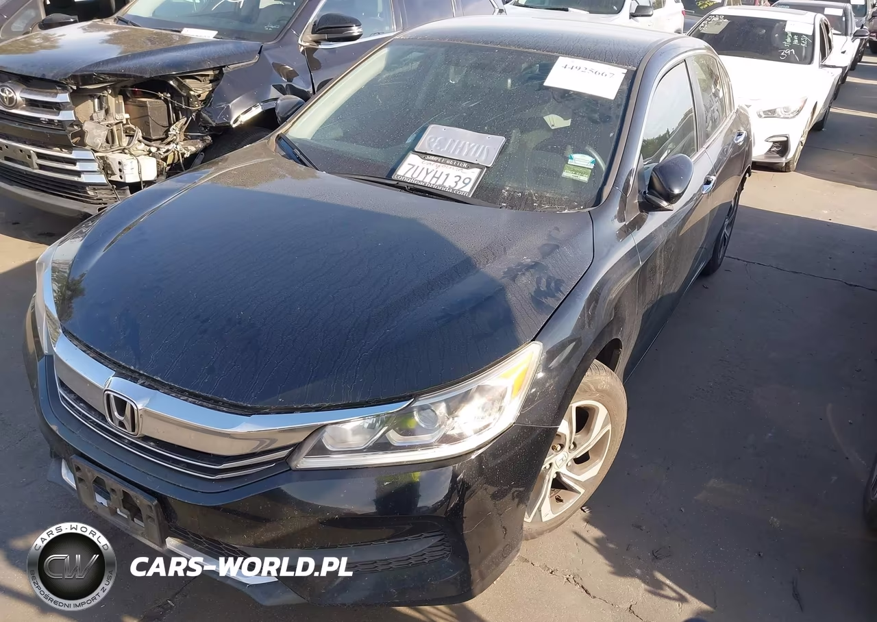 2017 Honda Accord Lx VIN:1HGCR2F36HA041837 - 2