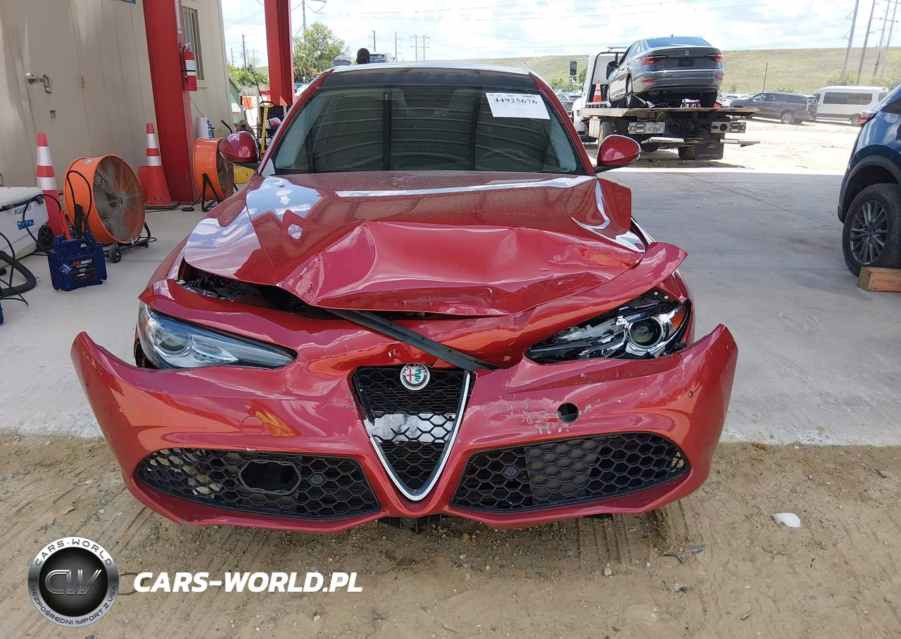 2018 Alfa Romeo Giulia Ti Sport Rwd VIN:ZARFAECN5J7580985 - 6
