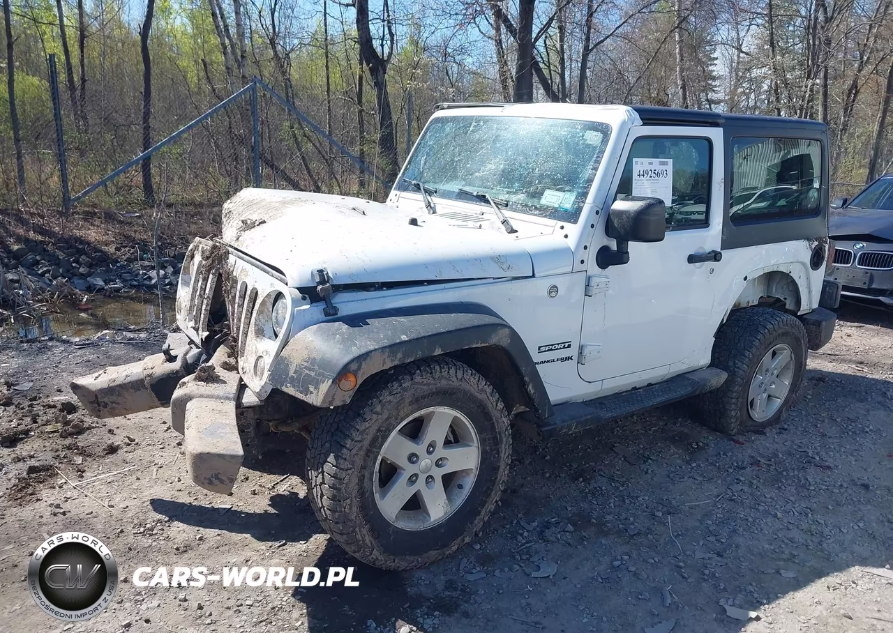 2018 Jeep Wrangler Jk Sport S 4X4 VIN:1C4AJWAGXJL851156 - 2