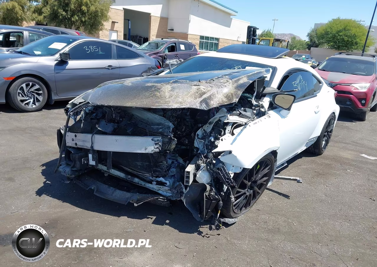 2017 Lexus Rc F VIN:JTHHP5BC1H5006356 - 2