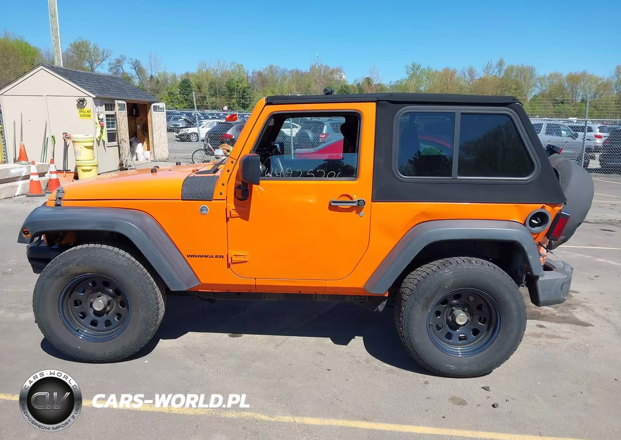 2013 Jeep Wrangler Sport VIN:1C4AJWAG4DL505799 - 14