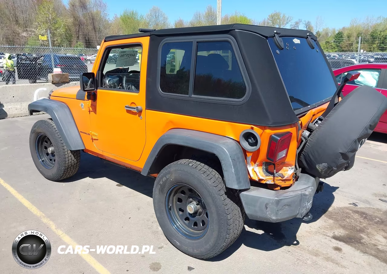 2013 Jeep Wrangler Sport VIN:1C4AJWAG4DL505799 - 3