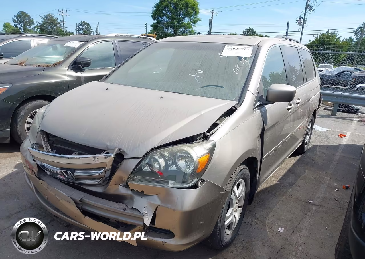 2007 Honda Odyssey Ex-L VIN:5FNRL38617B104291 - 2