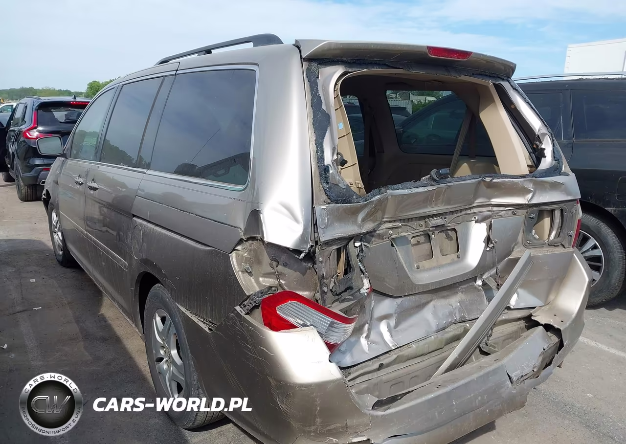 2007 Honda Odyssey Ex-L VIN:5FNRL38617B104291 - 3