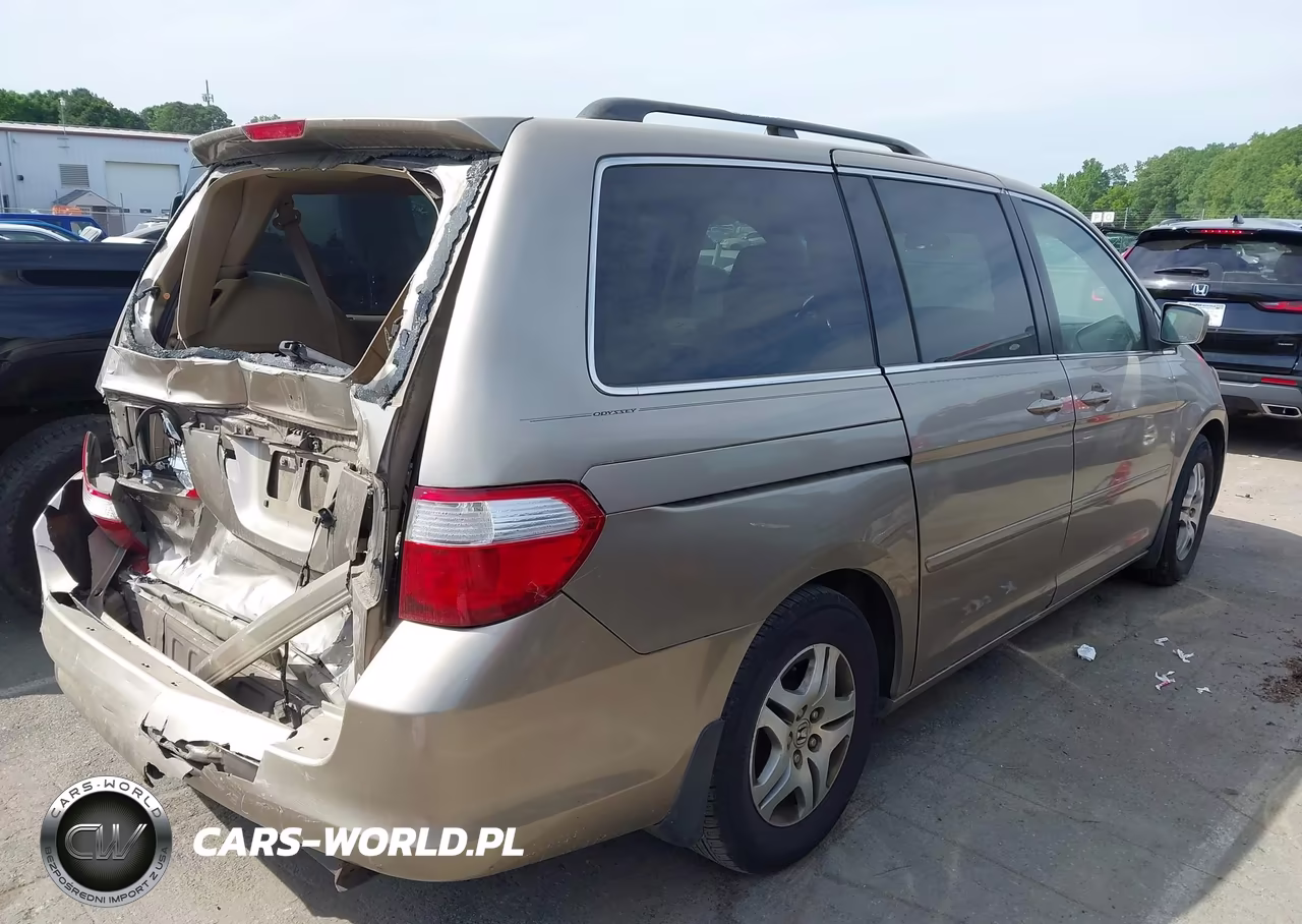 2007 Honda Odyssey Ex-L VIN:5FNRL38617B104291 - 4