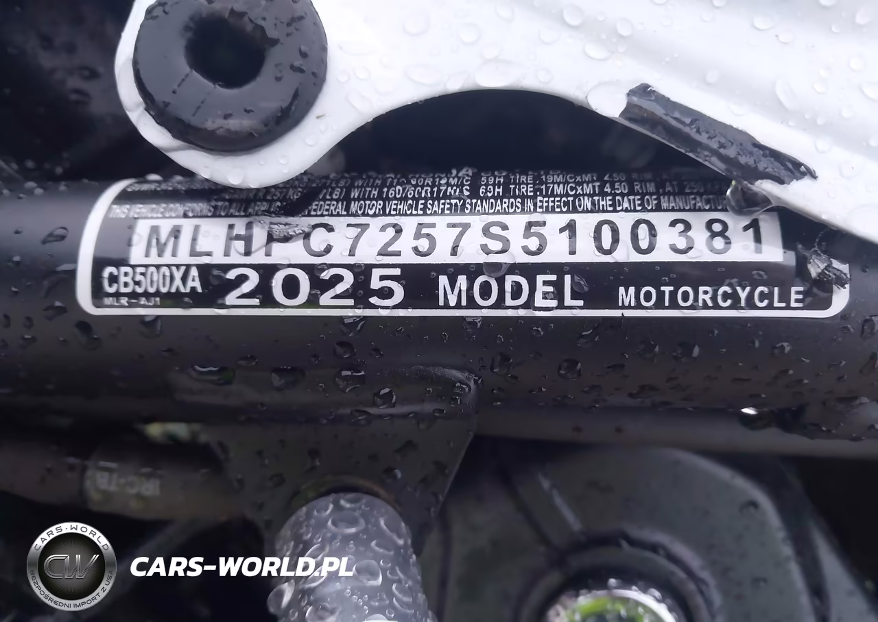 2025 Honda Cb500 Xa VIN:MLHPC7257S5100381 - 10