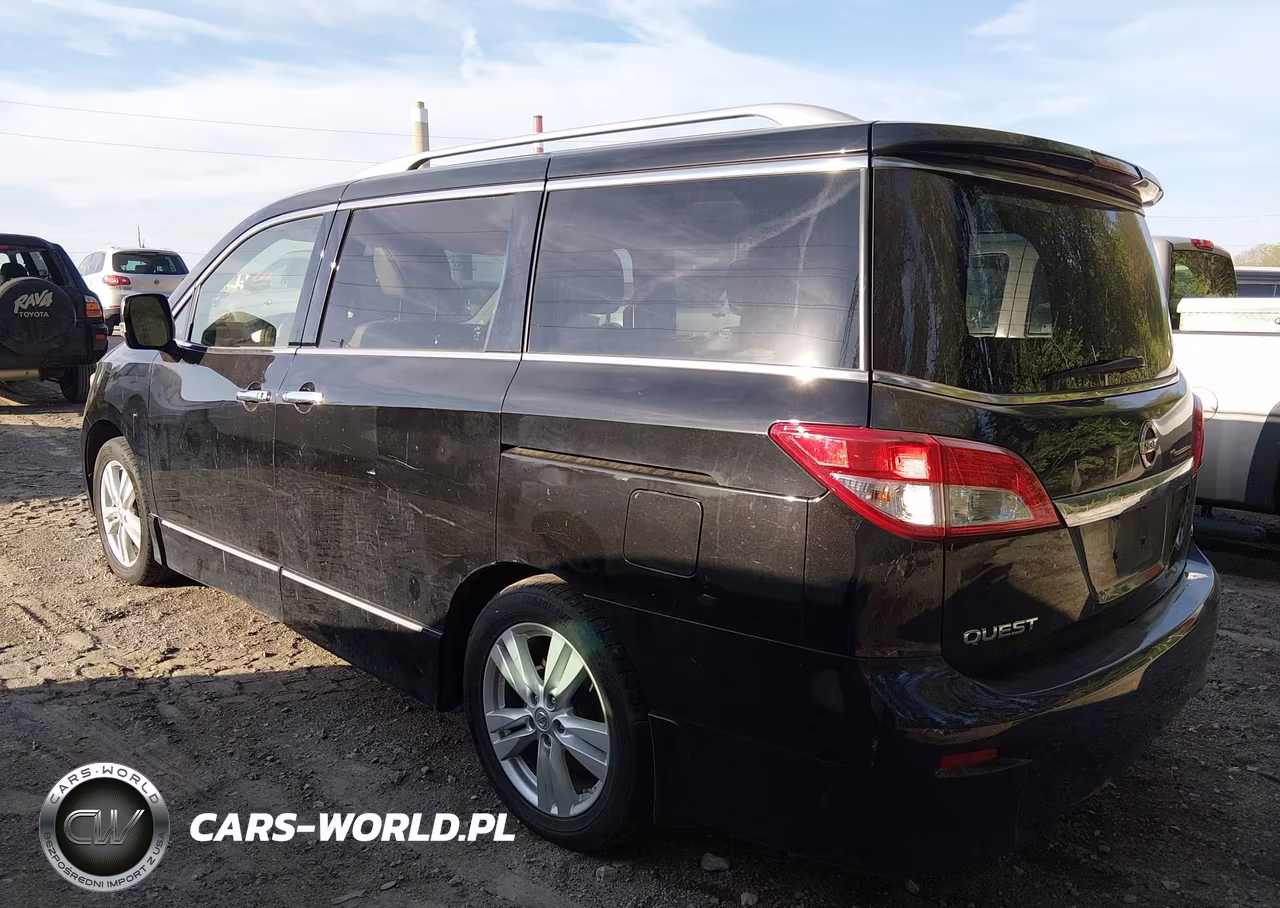 2012 Nissan Quest Sl VIN:JN8AE2KP1C9043262 - 3