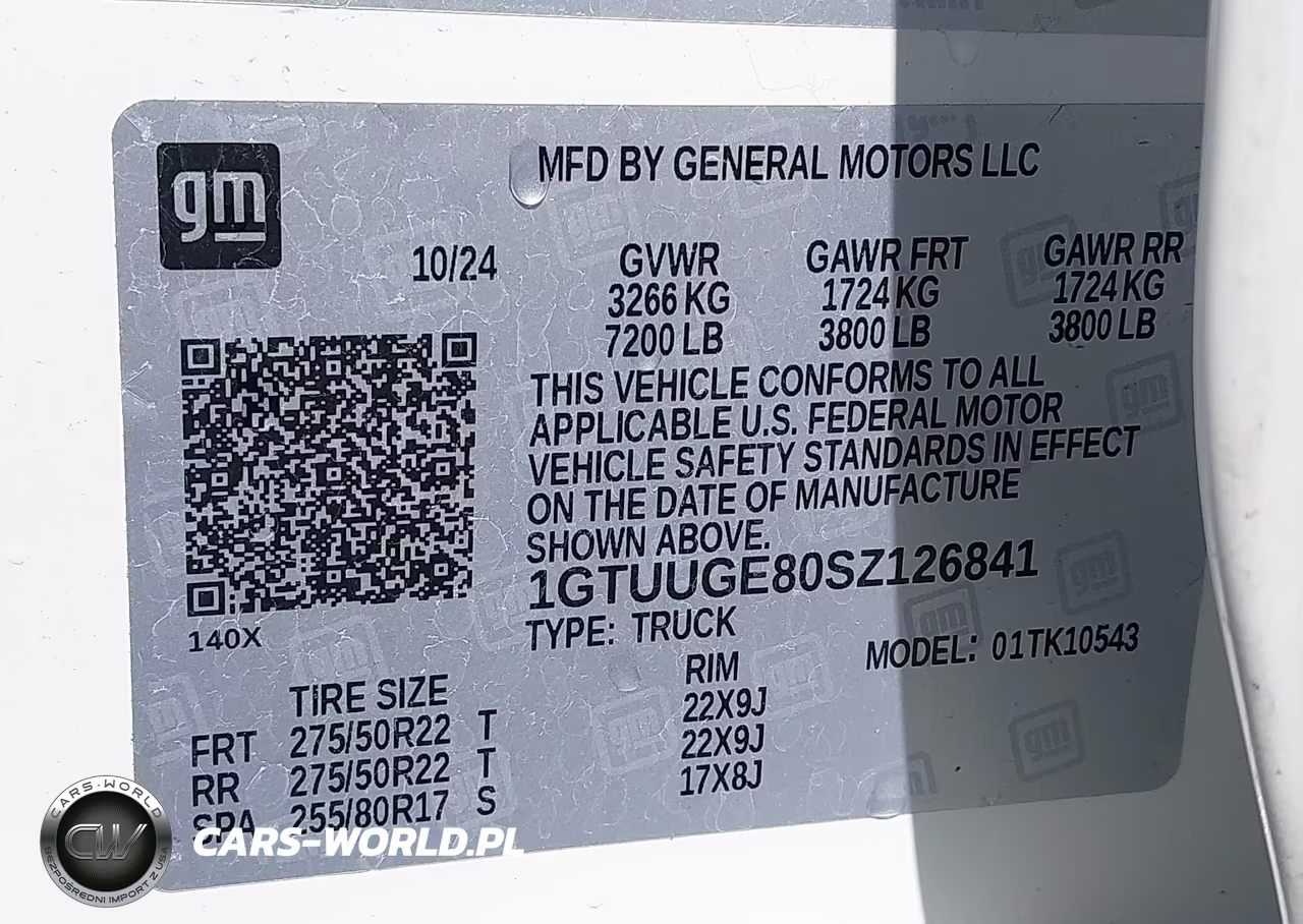 2025 GMC Sierra 1500 4Wd Short Box Denali VIN:1GTUUGE80SZ126841 - 9