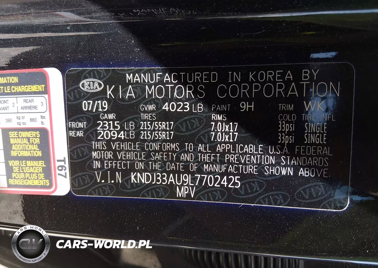2020 Kia Soul Ex VIN:KNDJ33AU9L7702425 - 9