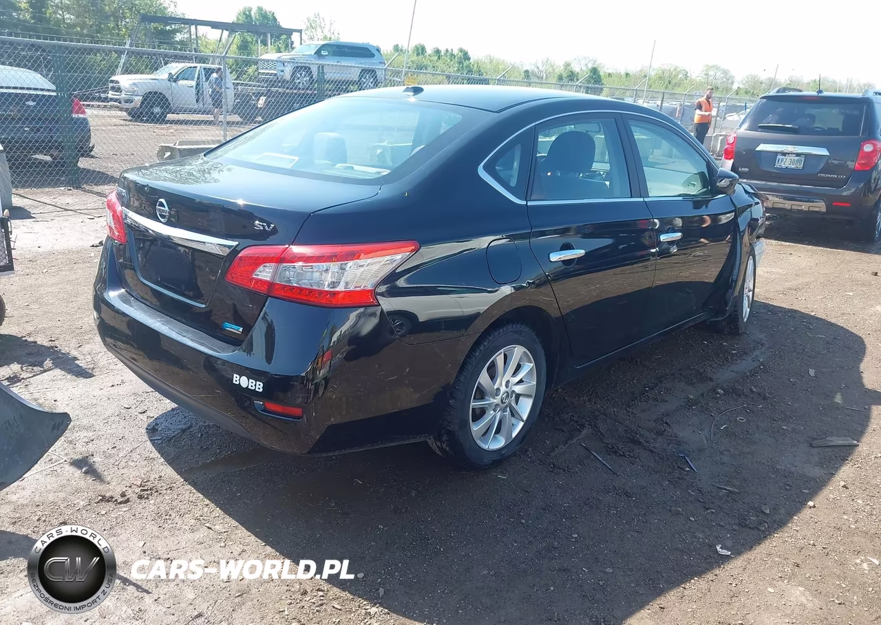 2013 Nissan Sentra Sv VIN:3N1AB7AP3DL660581 - 4