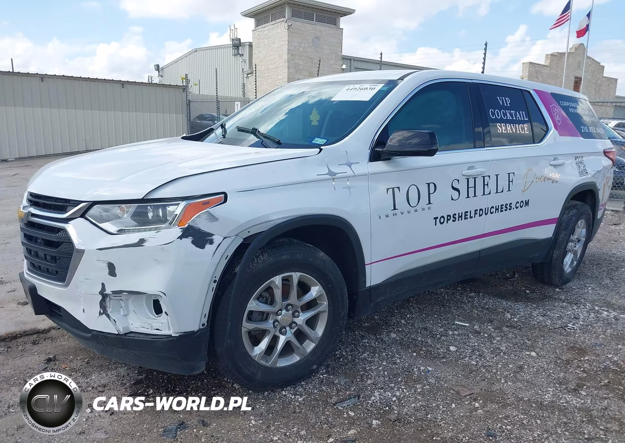 2020 Chevrolet Traverse Fwd Ls VIN:1GNERFKW0LJ202827 - 2
