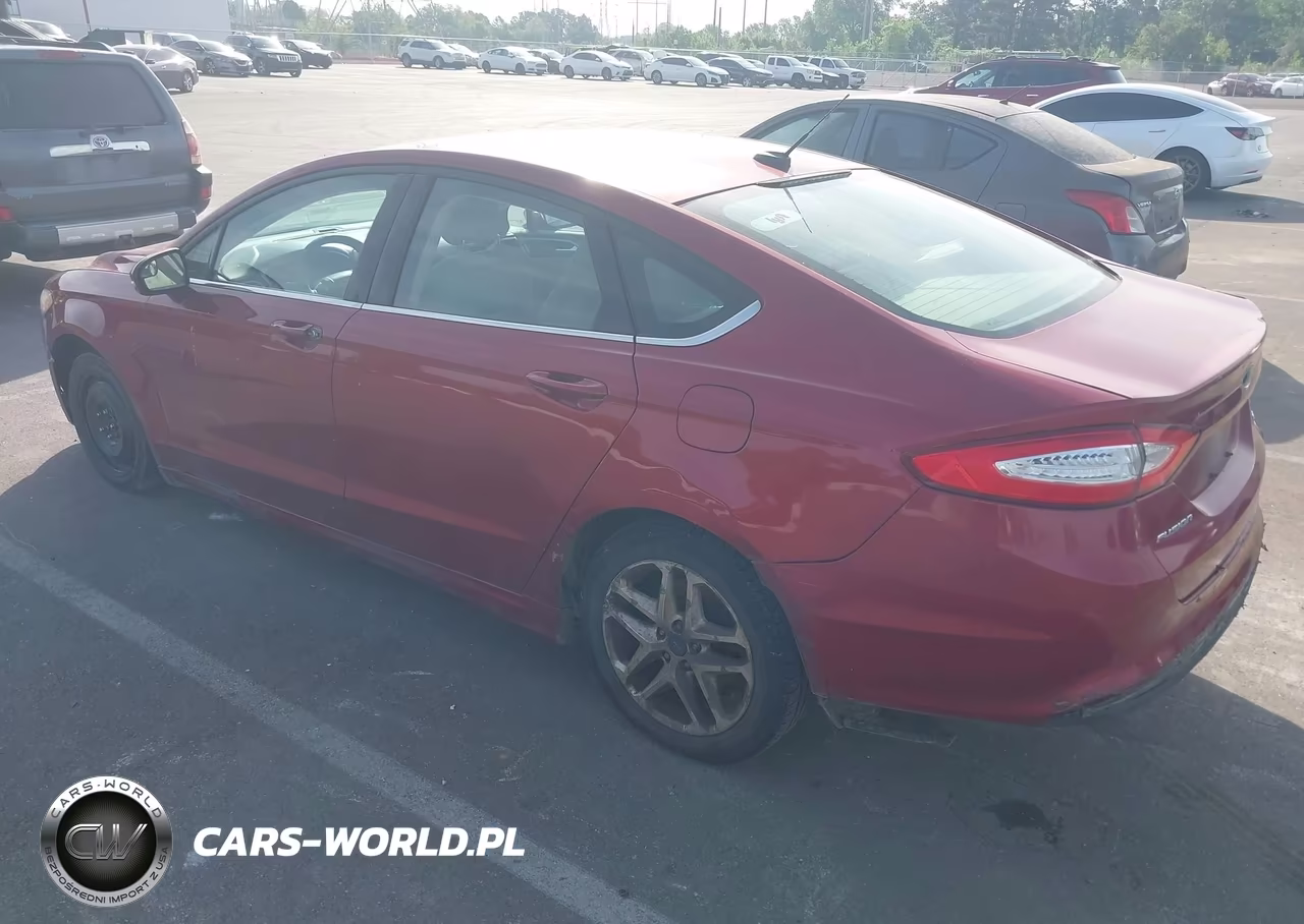 2016 Ford Fusion Se VIN:1FA6P0H73G5110499 - 3