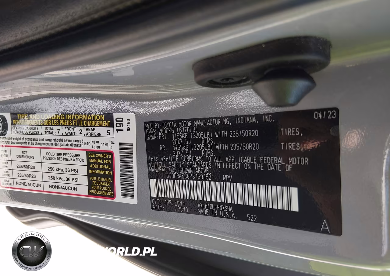 2023 Toyota Sienna Xse VIN:5TDDRKEC8PS159152 - 9