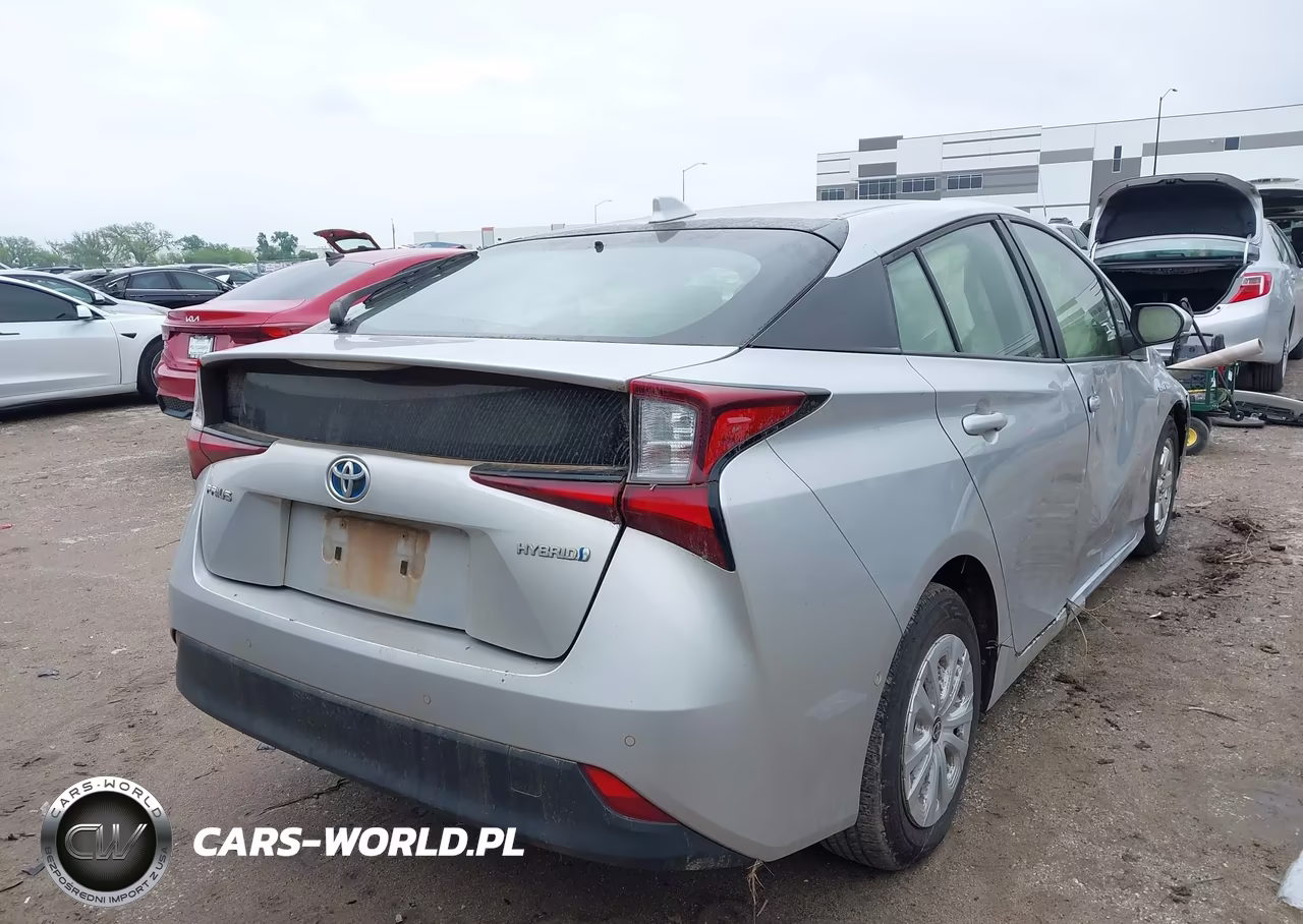2022 Toyota Prius Le VIN:JTDKAMFU9N3168619 - 4