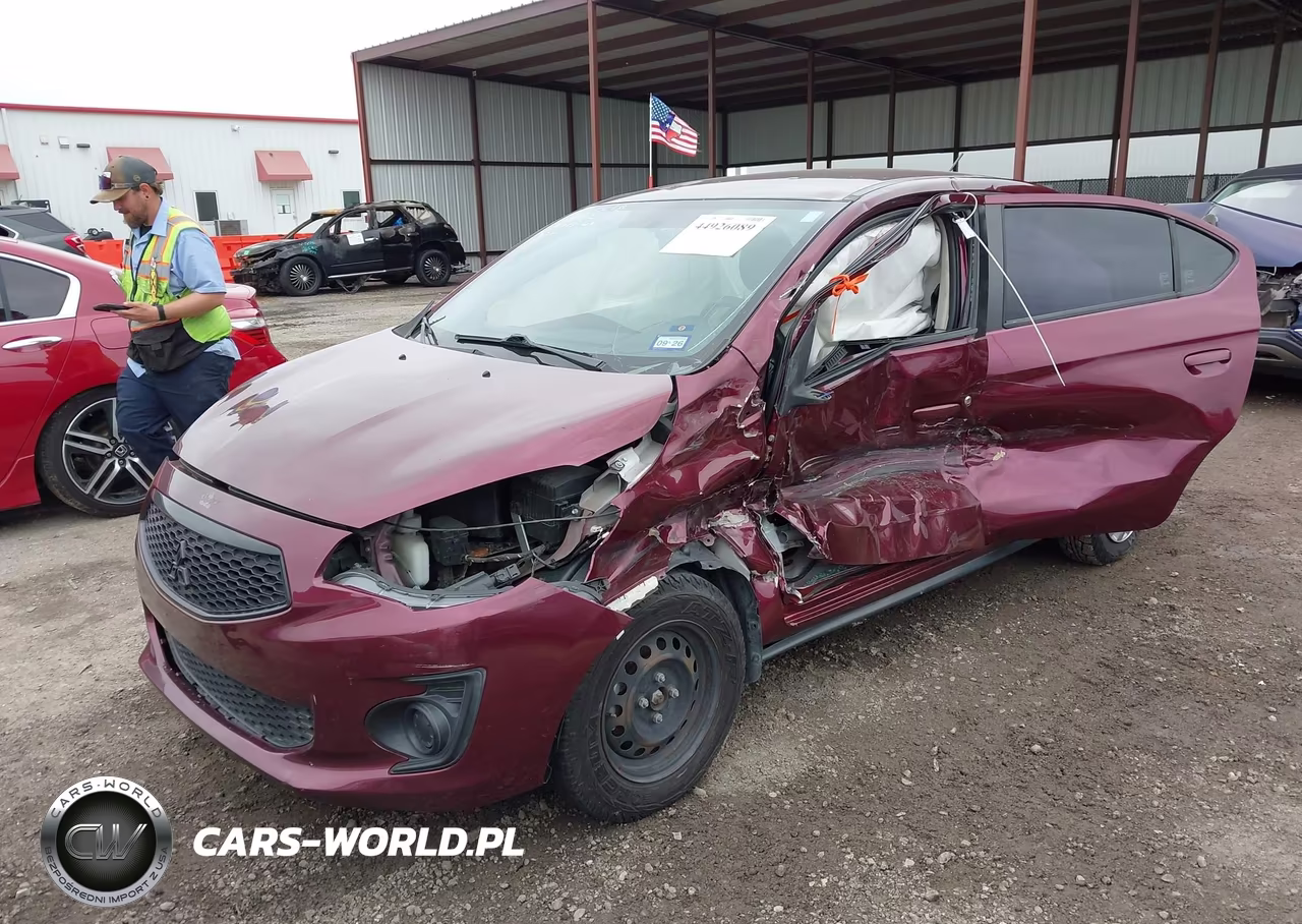 2020 Mitsubishi Mirage G4 Es VIN:ML32F3FJ3LHF01288 - 2