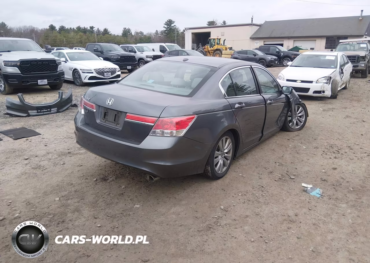 2012 Honda Accord 2.4 Ex-L VIN:1HGCP2F82CA150502 - 4