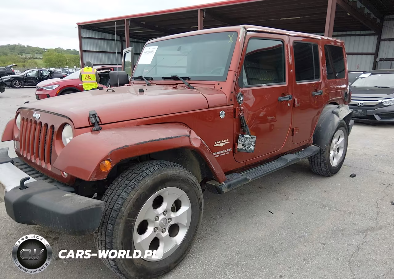 2014 Jeep Wrangler Unlimited Sahara VIN:1C4BJWEGXEL191978 - 2