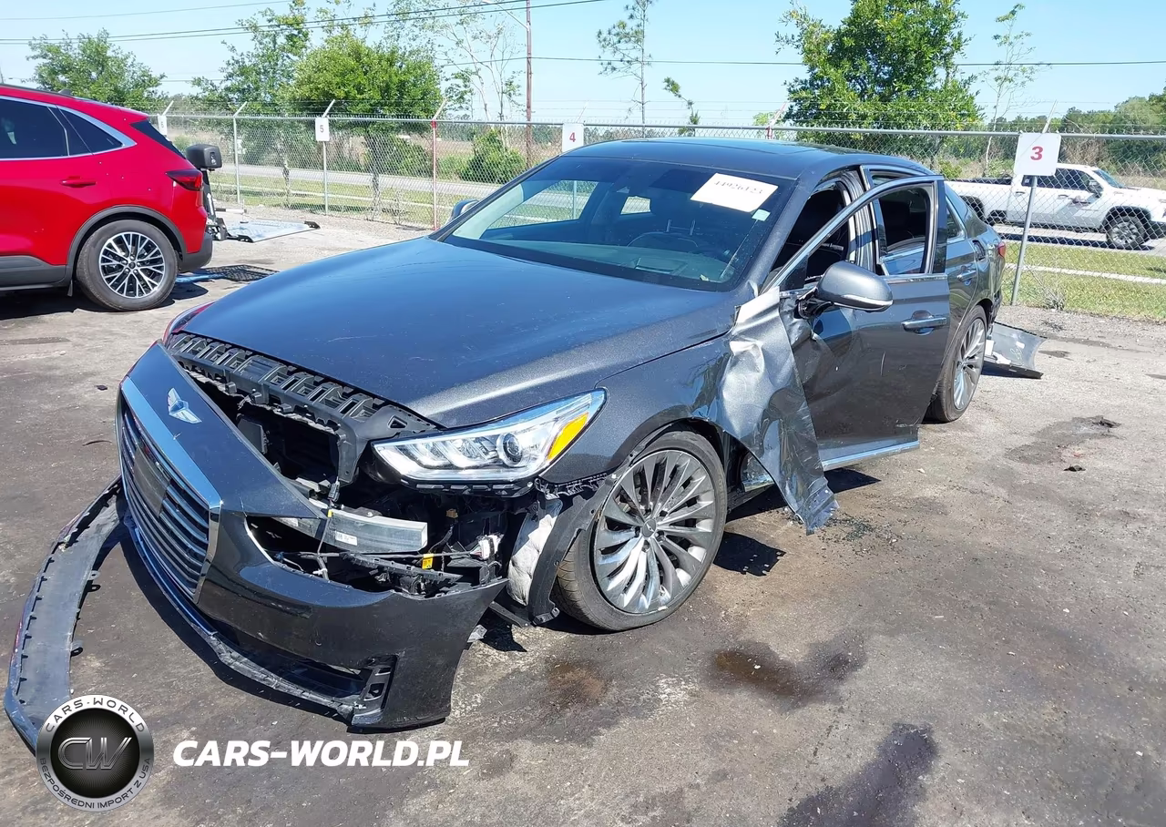 2018 Genesis G90 VIN:KMHG54JH4JU043841 - 2