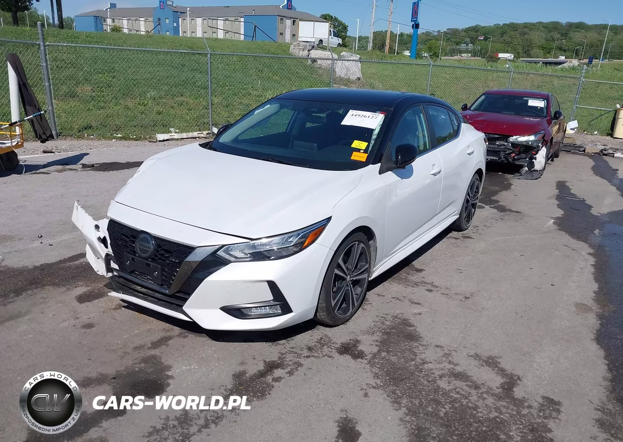 2021 Nissan Sentra Sr Xtronic Cvt VIN:3N1AB8DV3MY296309 - 2
