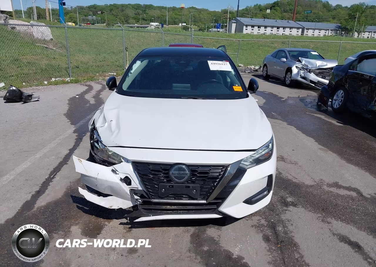 2021 Nissan Sentra Sr Xtronic Cvt VIN:3N1AB8DV3MY296309 - 6
